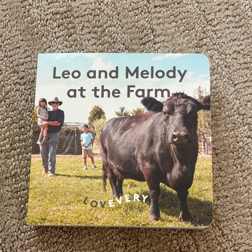 Lovevery 'Leo and Melody at the Farm' Book